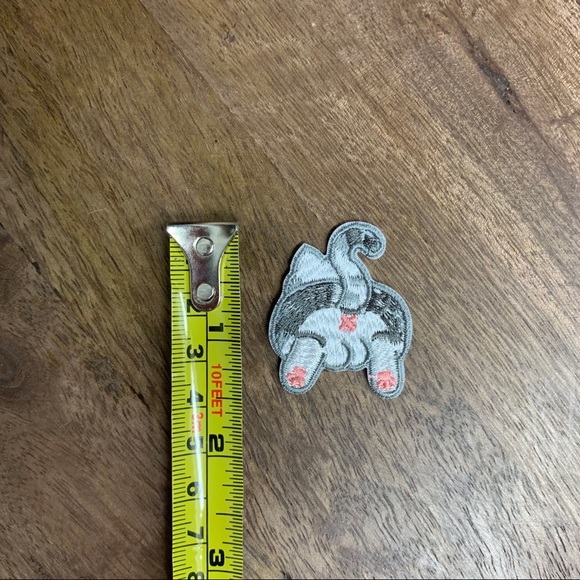 Cat butt iron on patch - Picture 2 of 4